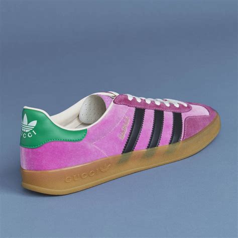 gazelle adidas gucci femme rose|adidas x gucci usa.